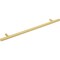 Elements 256 mm Center-to-Center Brushed Gold Naples Cabinet Bar Pull 336BG - alternate 6